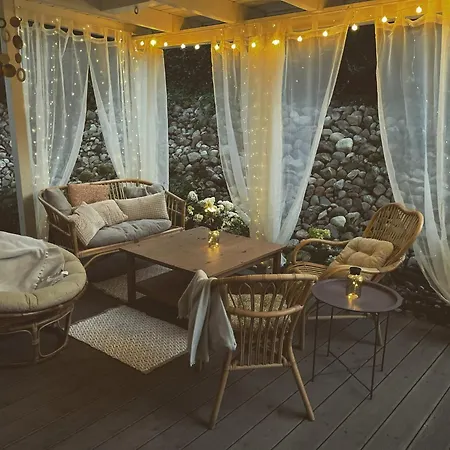 Сasa de vacaciones Modry Sznurki Caloroczny Ogrodzony Brodnica (Kartuzy)