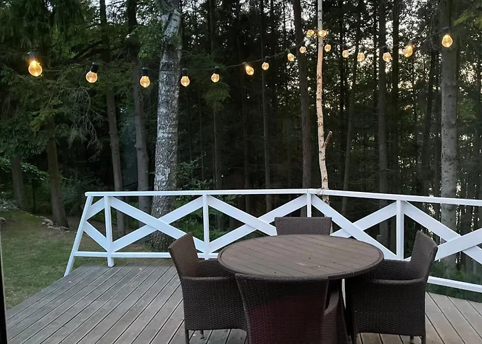 Modry Sznurki Całoroczny Ogrodzony Dom wakacyjny Brodnica (Kartuzy)