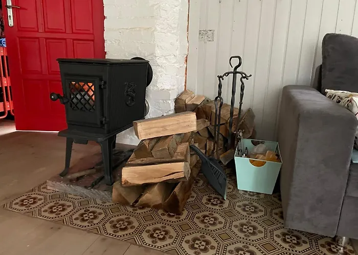 Modry Sznurki Całoroczny Ogrodzony