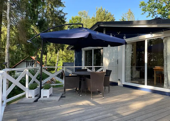 Modry Sznurki Całoroczny Ogrodzony *