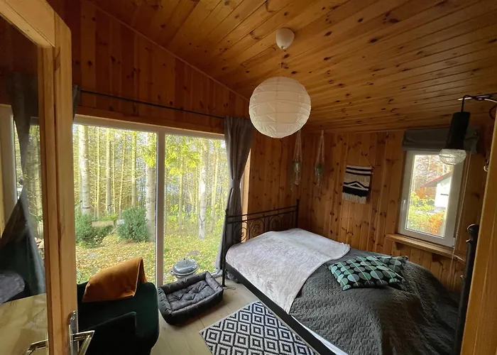 Dom wakacyjny Modry Sznurki Całoroczny Ogrodzony Brodnica (Kartuzy)