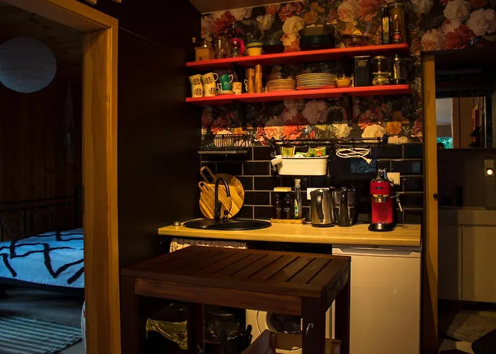 Dom wakacyjny Modry Sznurki Całoroczny Ogrodzony *